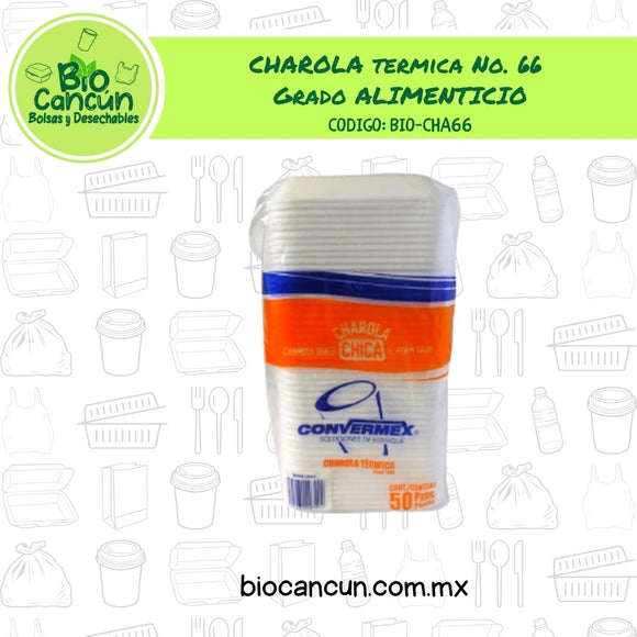 Charola No 66 Lisa Paq c/50 Pzas
