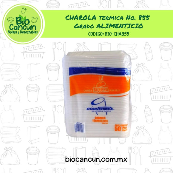 Charola No 855 Lisa Paq c/50 Pzas
